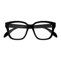 Alexander McQueen AM0333O002 Square-Frame Eyeglasses — Black