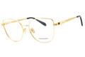 Ferragamo SF2240 Gold Metal Frame Eyeglasses — Gold