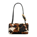 Marc Jacobs Patchwork Calf Hair Shoulder Bag — Multicolor