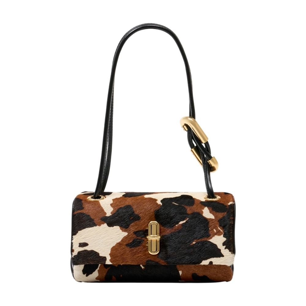 Marc Jacobs Patchwork Calf Hair Shoulder Bag — Multicolor