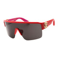 Roberto Cavalli SRC037M09RV Shield Full Rim Sunglasses — Red
