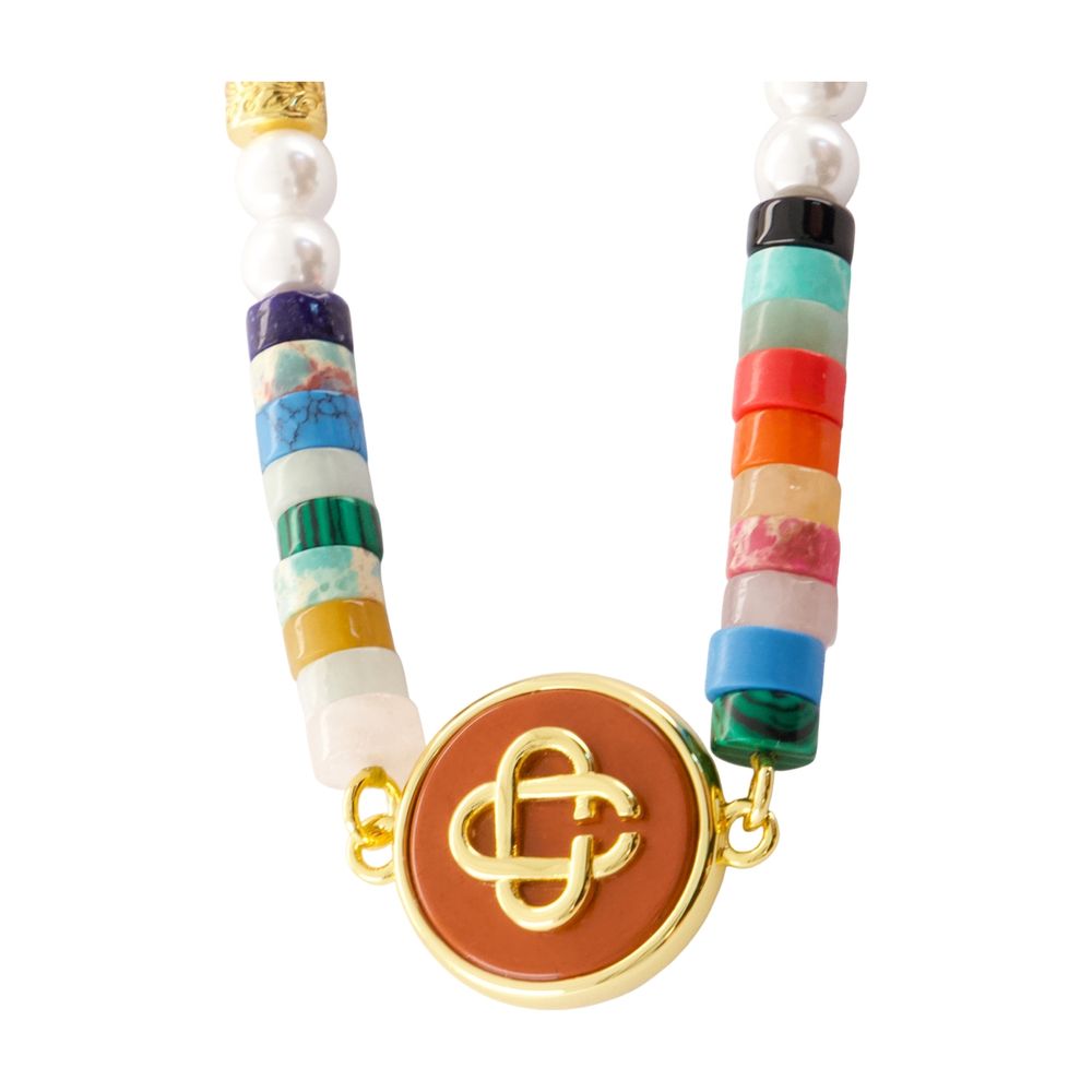 Casablanca Multi-Bead Necklace — Multicolor
