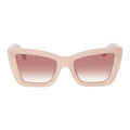 Palm Angels PERI091ROSEVILLE1021 Gradient Lens Sunglasses — Beige