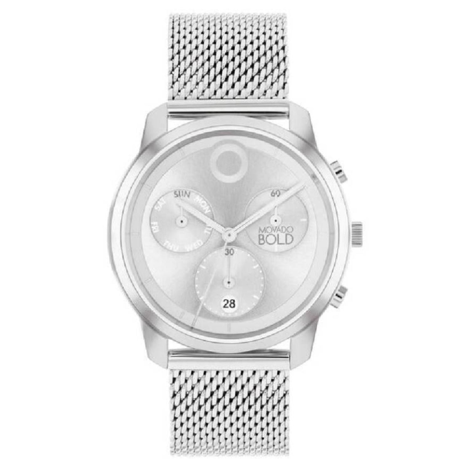 Movado Bold Watch — Silver