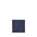 Etro Paisley Modal Scarf — Navy