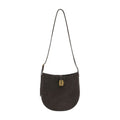 Officine Generale Leather Shoulder Bag — Brown