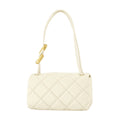 Marc Jacobs Quilted Cowhide Shoulder Bag — White