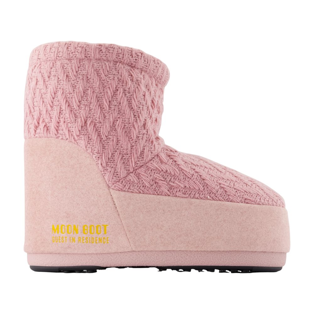 Moon Boot Icon Low Ankle Boot — Pink