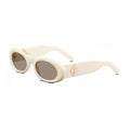 Dior CDDIAMONDR1I50F0 Oval Acetate Sunglasses — Beige