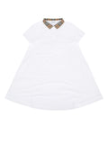 Burberry Jr Astrid Dress — White