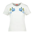 Kenzo Wildflower-Embroidered T-Shirt — White