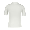 Courreges Ribbed Cotton Polo — White