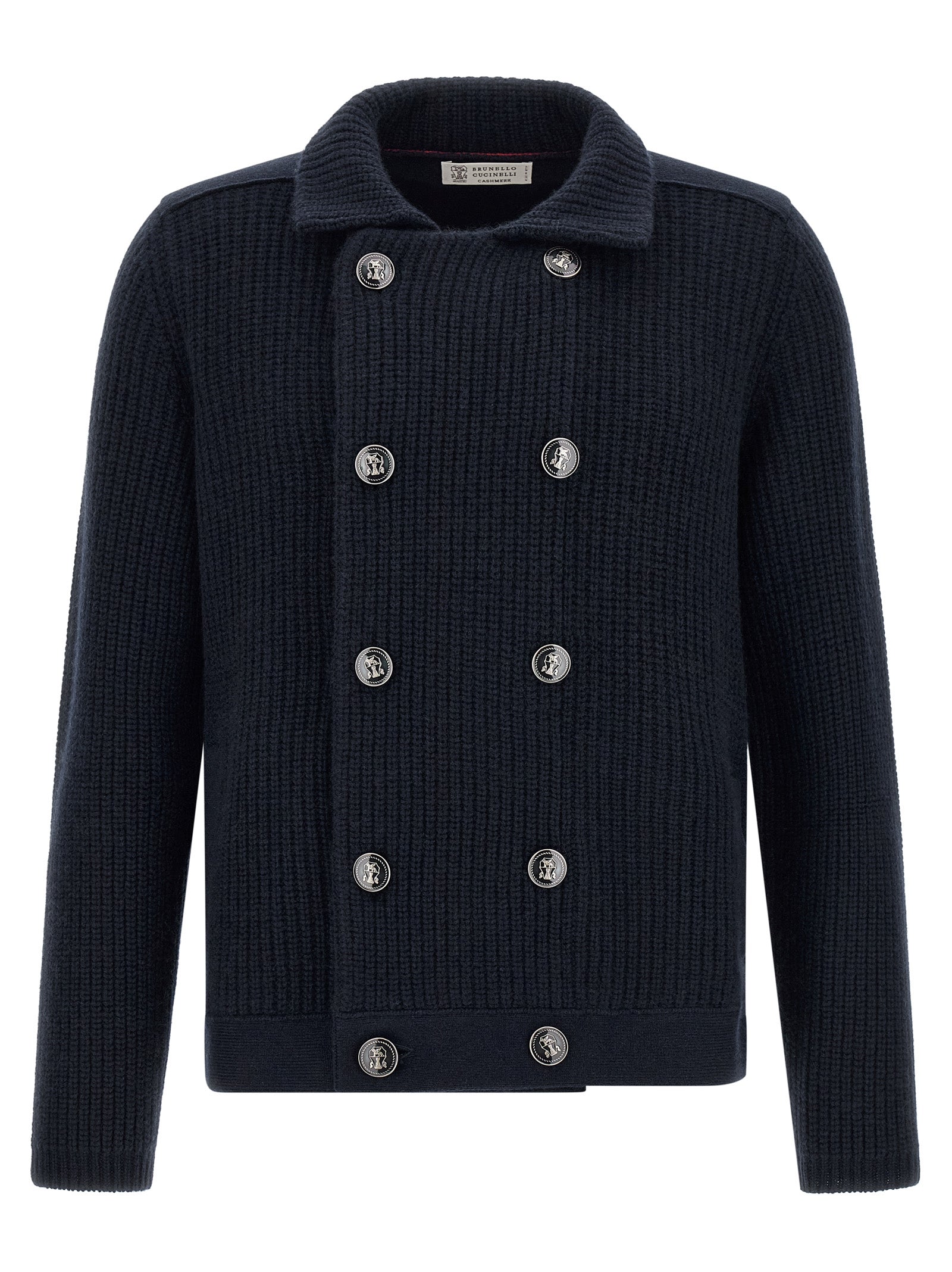 Brunello Cucinelli Marina Cardigan — Navy