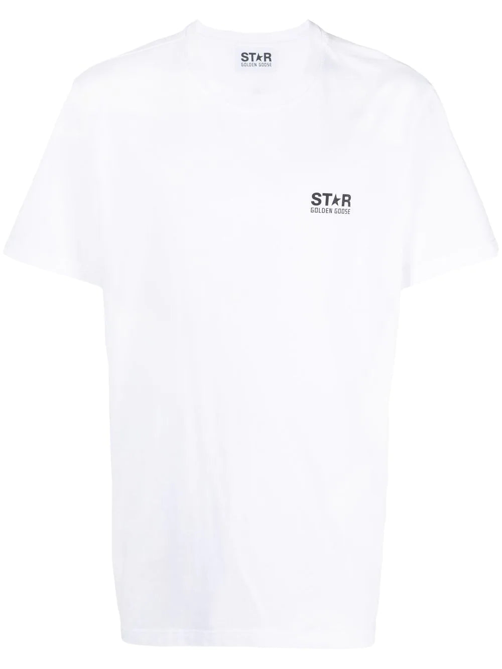 Golden Goose Logo-Print T-Shirt — White
