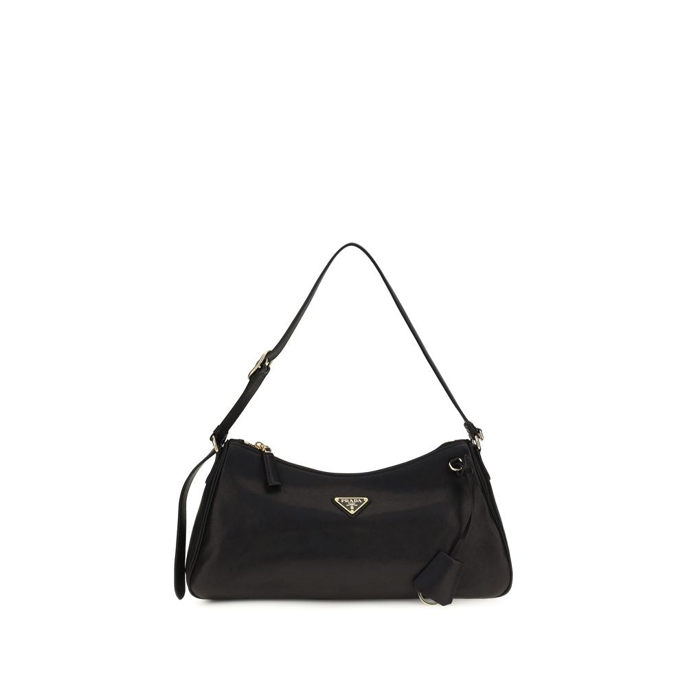 Prada Aimée Shoulder Bag — Black