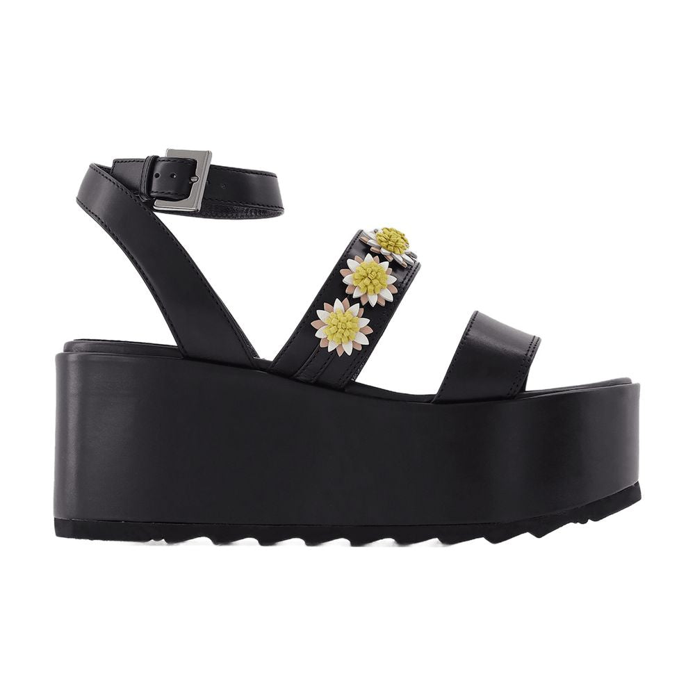 Fabrizio Viti Tima Platform Sandal — Black