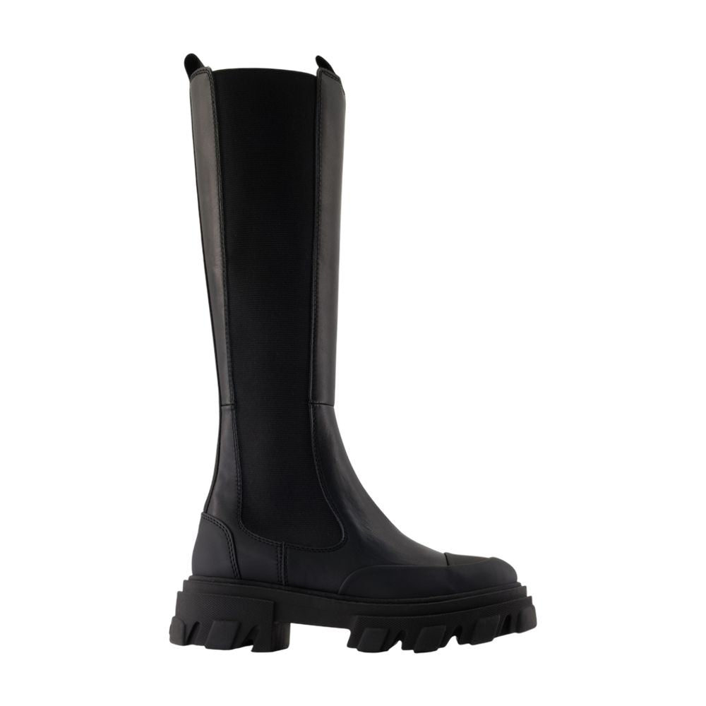 Ganni Chelsea Boot Boot — Black