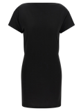Jacquemus Viscose Jersey Dress — Black