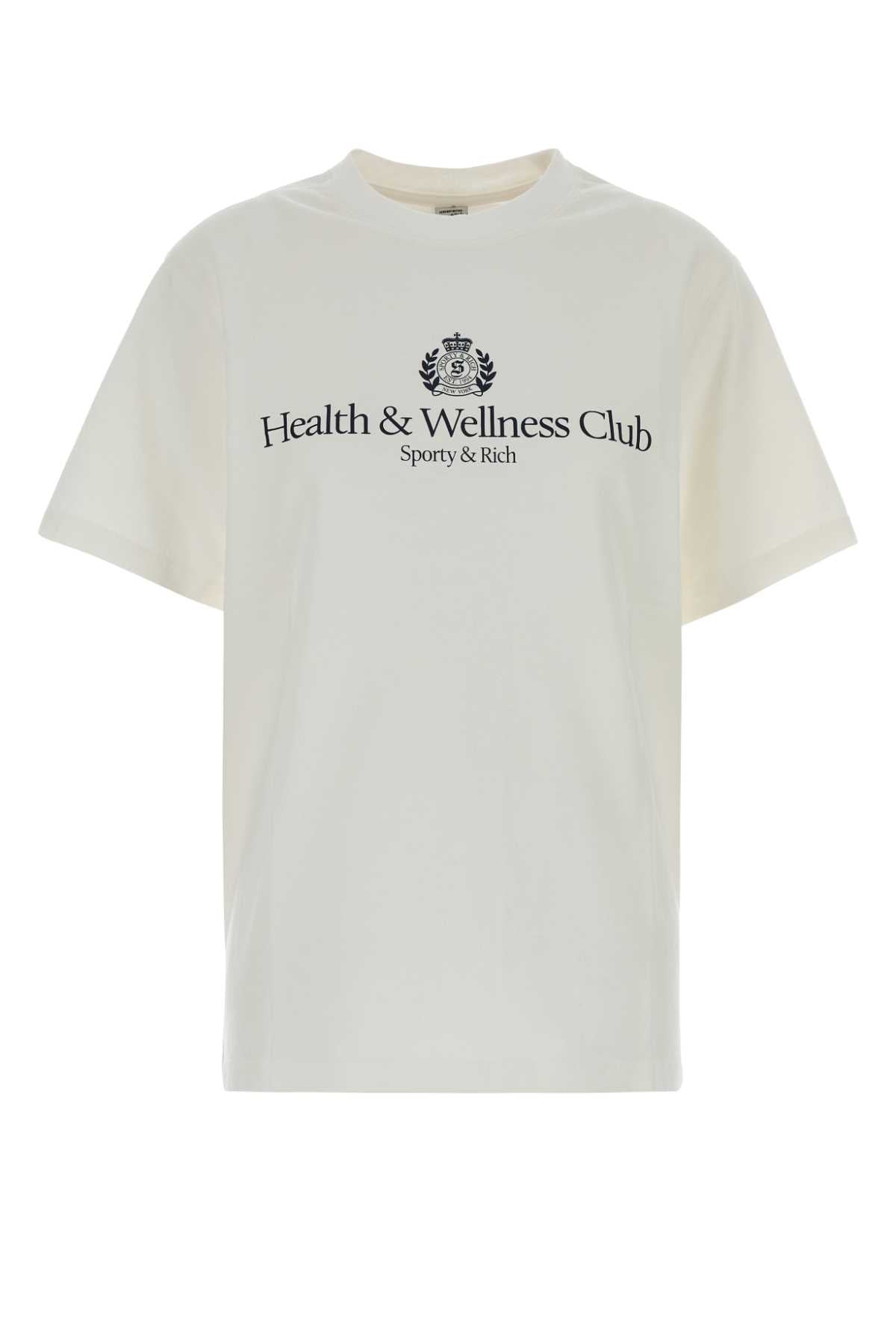 Sporty & Rich Crest T-Shirt — White