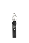 Prada Saffiano Leather Key Case — Black