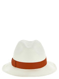 Borsalino BO333354BM Fedora — White