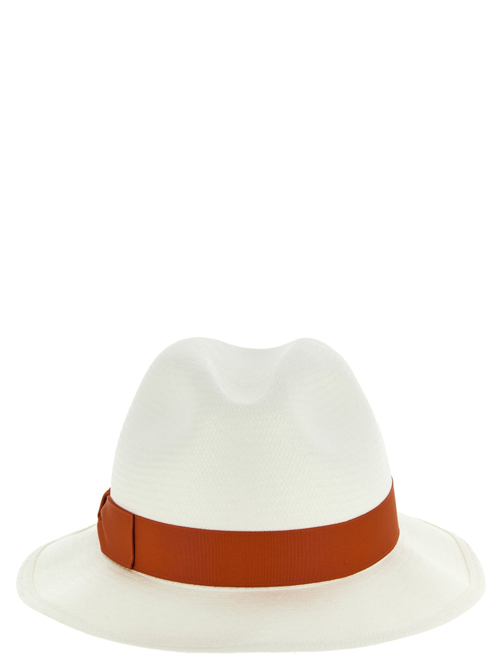 Borsalino BO333354BM Fedora — White