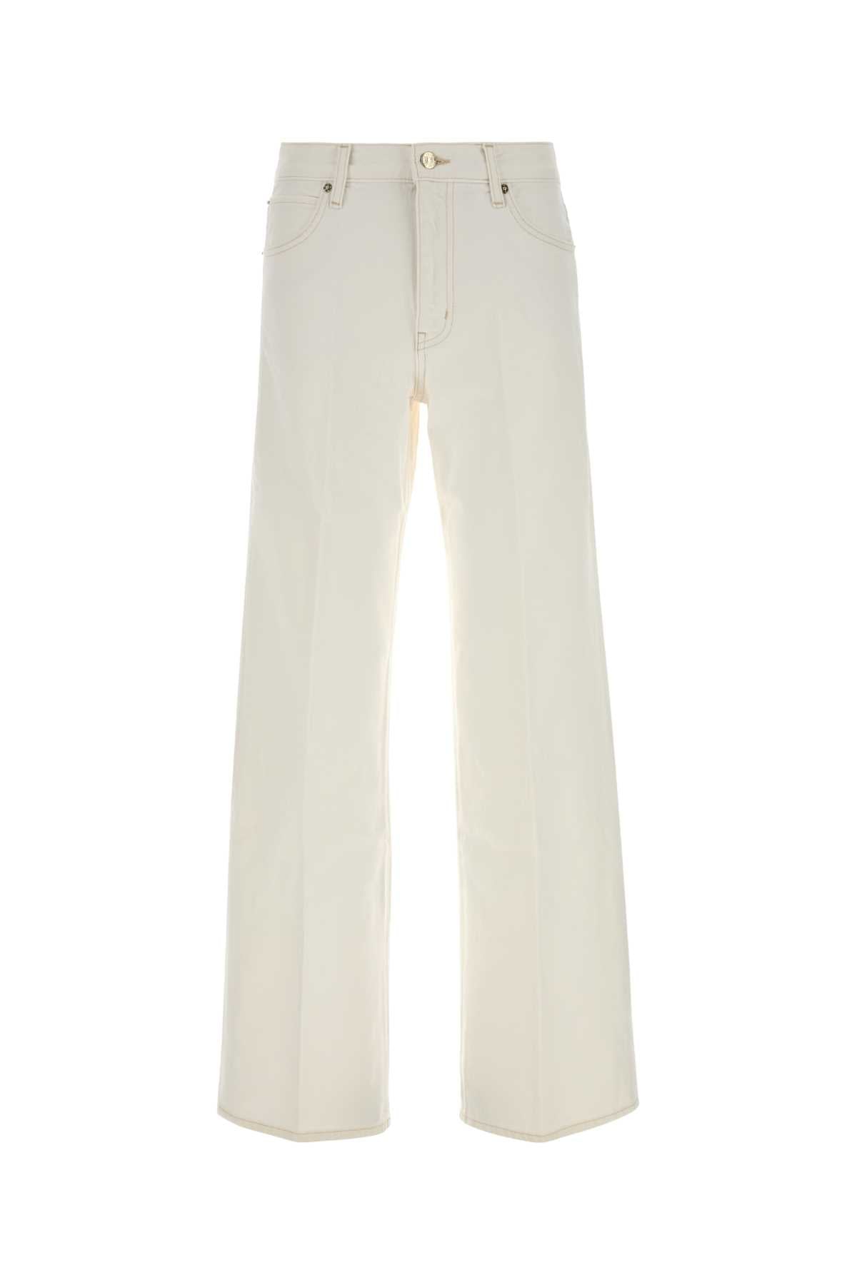 Pantalones vaqueros Frame The Stroll — Blanco