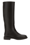 Gianvito Rossi Tall Leather Boot — Brown