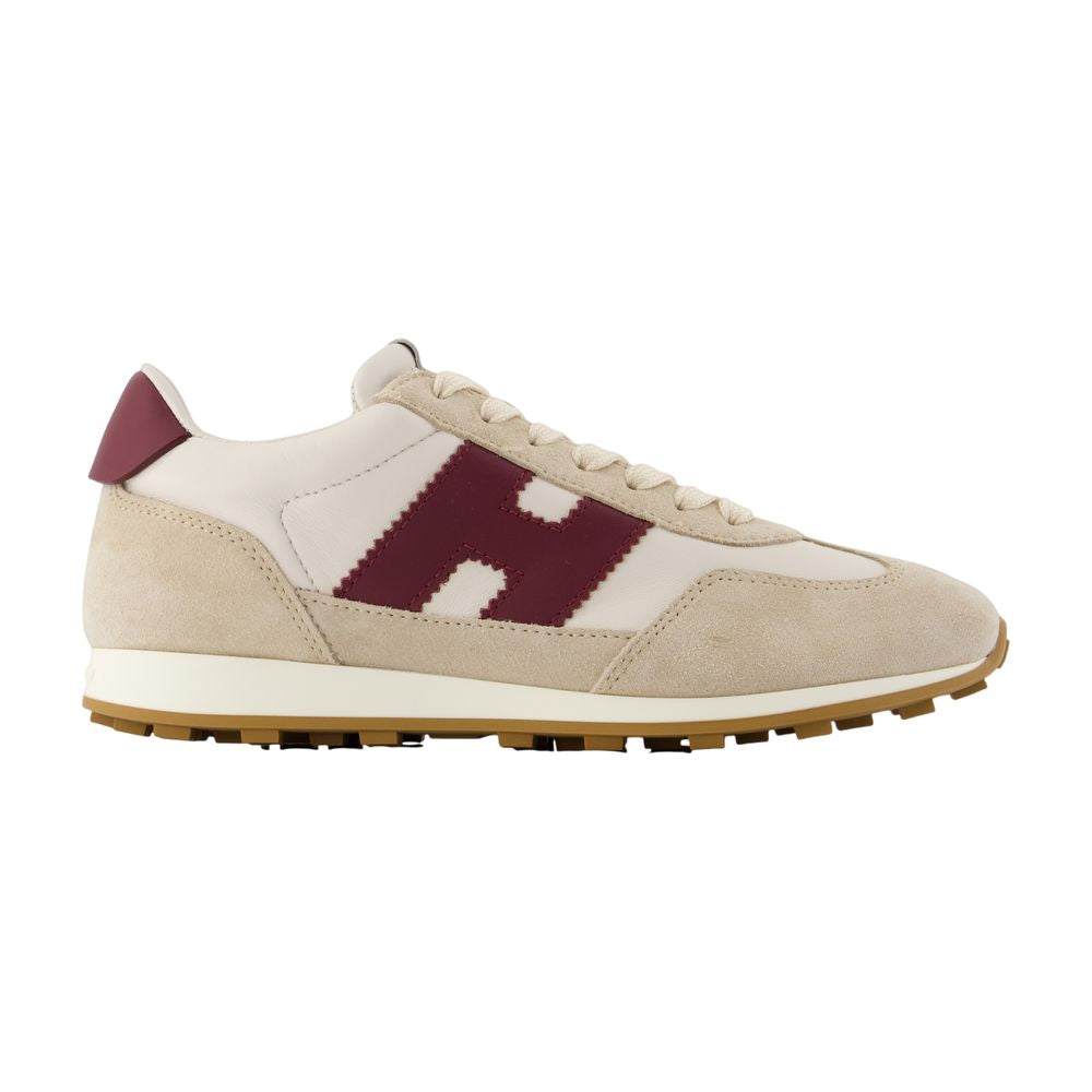 Hogan H727 Allacciato Sneaker — Beige
