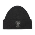 Acne Studios C40423-AA2 Wool Ribbed Beanie — Gray