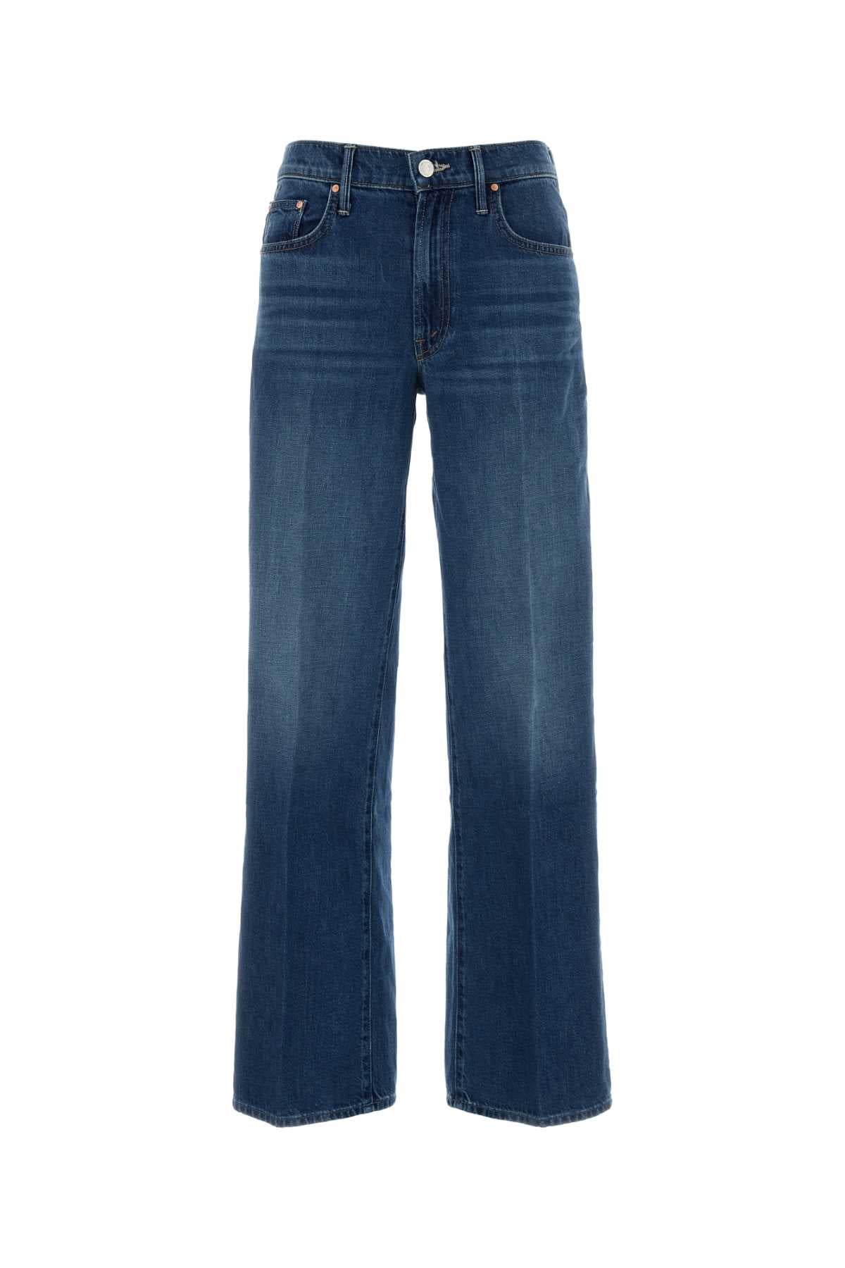 Mother Midrise Jeans — Blue