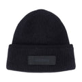 Jacquemus ACU00666AK00227-990 Ribbed Wool Beanie — Black