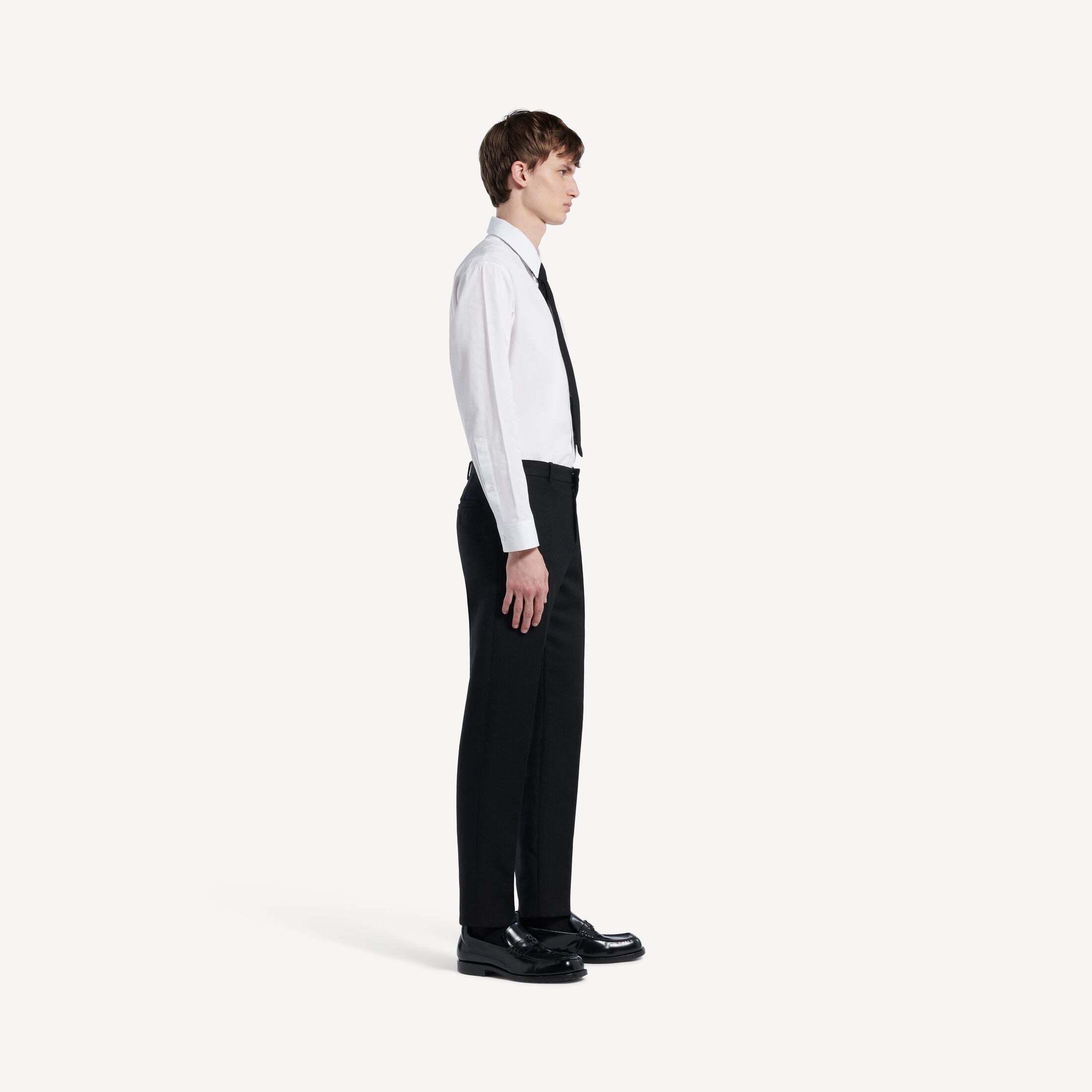 Balenciaga Skinny Tailored Trousers — Black