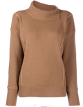Peserico Virgin Wool Cashmere Blend Sweater — Camel