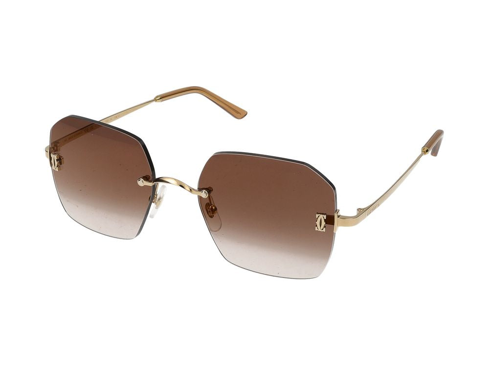 Cartier CT0591S Sunglasses — Gold