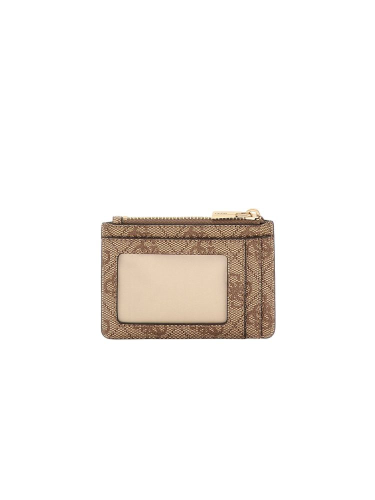 Guess Laurel II Card Case — Beige