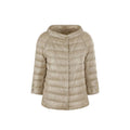 Herno Quilted Goose Down Down Jacket — Beige
