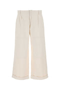 Etro Cotton-Elastan Cargo Trousers Trousers — White
