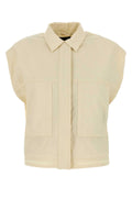 Herno Nylon Gilet Jacket — Beige