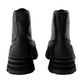 Alexander McQueen Tread Ankle Boot — Black