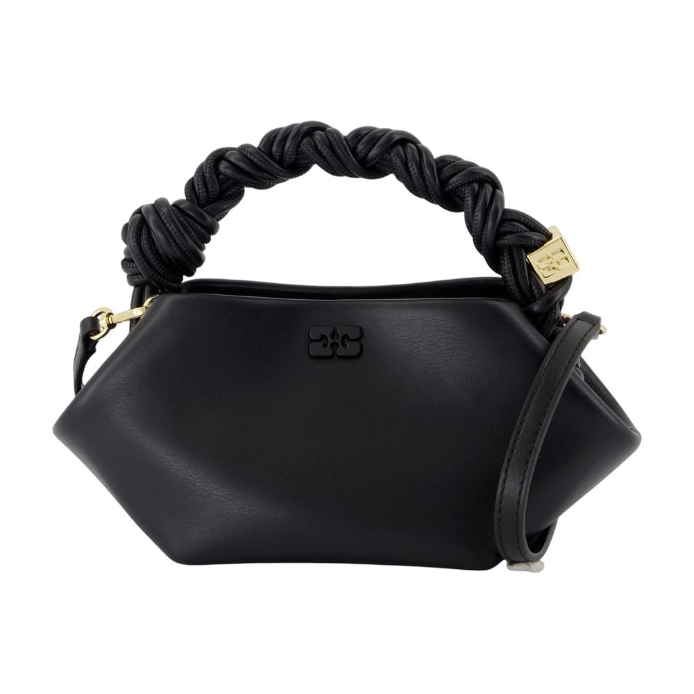 Ganni Bou Mini Crossbody Bag — Black