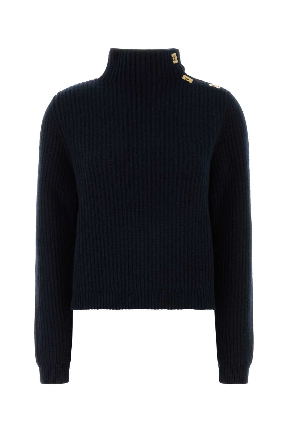 Ferragamo Newnavy Sweater — Navy