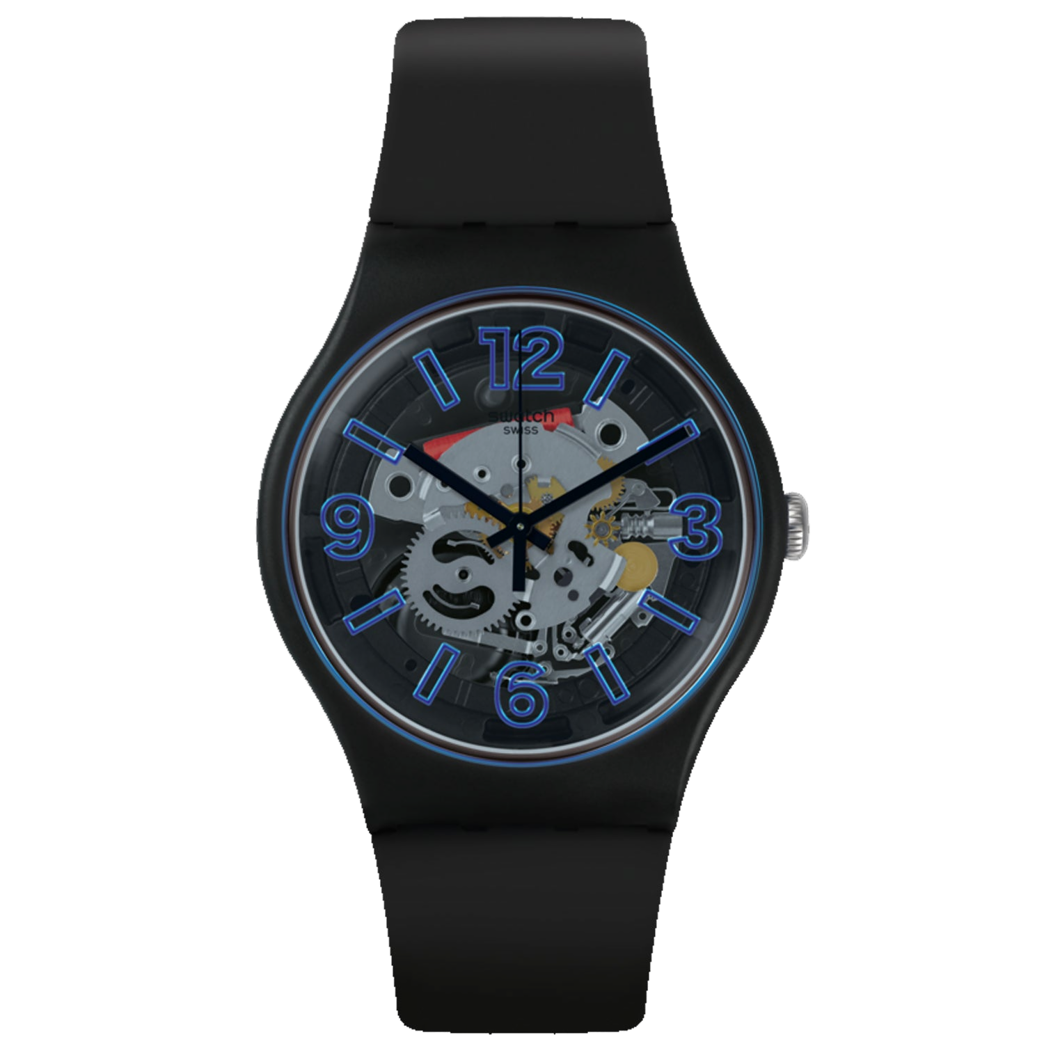 Swatch Blueboost Watch — Black