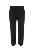 Bottega Veneta Cotton Trousers — Black