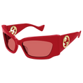 Gucci GG1412S004 Sunglasses — Red