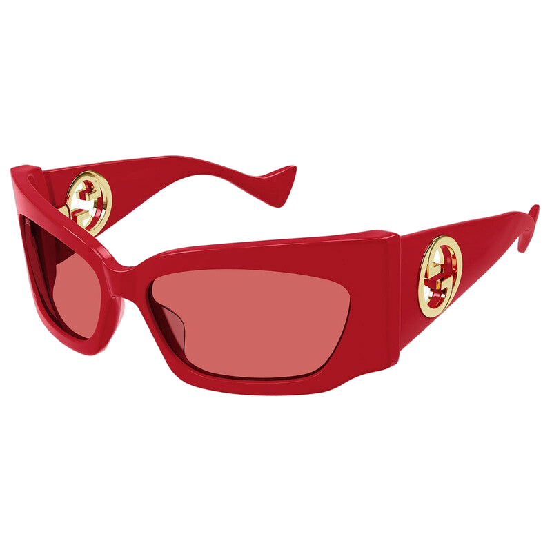 Gucci GG1412S004 Sunglasses — Red