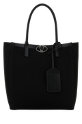 Valentino Garavani Cotton Canvas Tote Bag — Black