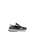 Brunello Cucinelli Calf Leather Sneaker — Blue