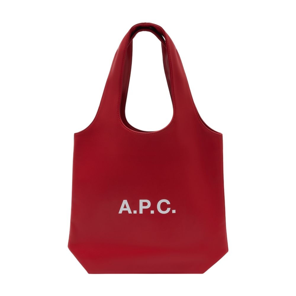 A.P.C. Ninon Tote Bag — Red