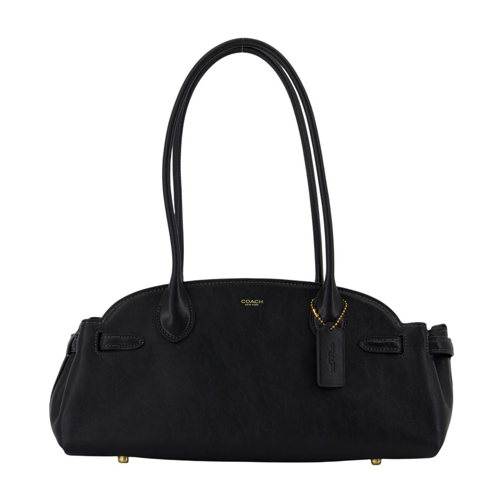 Coach Empire Carryall Shoulder Bag — Black